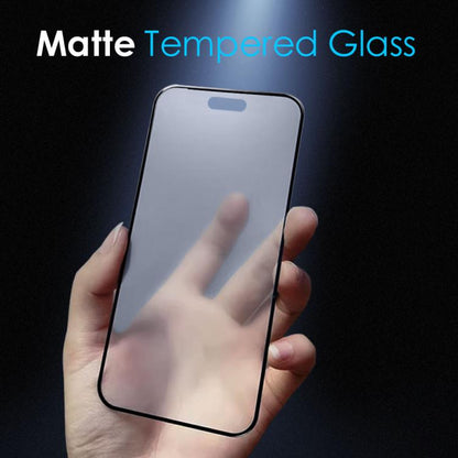 For iPhone 17 Pro Max NORTHJO Matte Silkscreen Anti-Fingerprint Tempered Glass Film - iPhone 17 Pro Max Tempered Glass by NORTHJO | Online Shopping UK | buy2fix