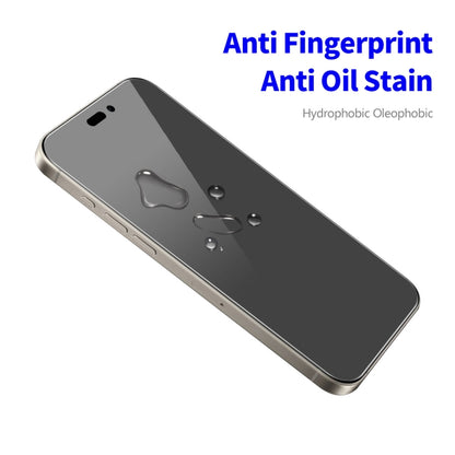 For iPhone 15 Pro ENKAY Hat-Prince 28 Degree Anti-peeping Privacy Tempered Glass Film - iPhone 15 Pro Tempered Glass by ENKAY | Online Shopping UK | buy2fix