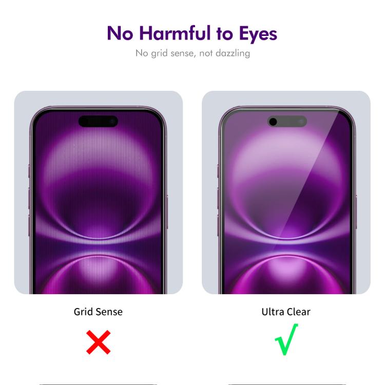 For iPhone 17 Air 2pcs ENKAY Hat-Prince 28 Degree Anti-peeping Privacy Tempered Glass Film - iPhone 17 Air Tempered Glass by ENKAY | Online Shopping UK | buy2fix