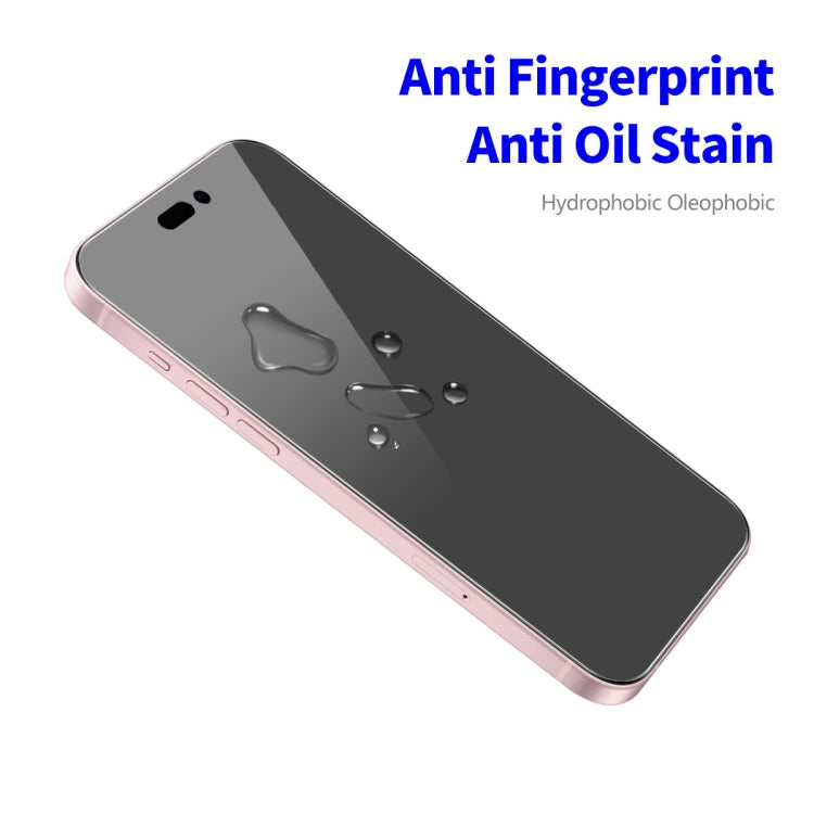 For iPhone 15 5pcs ENKAY Hat-Prince 28 Degree Anti-peeping Privacy Tempered Glass Film - iPhone 15 Tempered Glass by ENKAY | Online Shopping UK | buy2fix