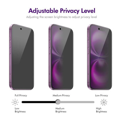 For iPhone Air 5pcs ENKAY Hat-Prince 28 Degree Anti-peeping Privacy Tempered Glass Film - iPhone Air Tempered Glass by ENKAY | Online Shopping UK | buy2fix