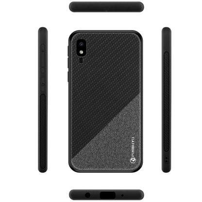 PINWUYO Honors Series Shockproof PC + TPU Protective Case for Galaxy A2 Core(Brown) - Galaxy Phone Cases by PINWUYO | Online Shopping UK | buy2fix