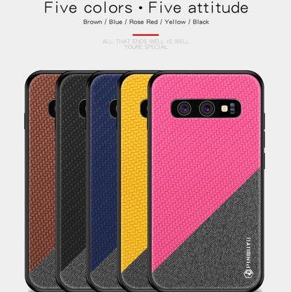 PINWUYO Honors Series Shockproof PC + TPU Protective Case for Galaxy S10(Blue) - Galaxy Phone Cases by PINWUYO | Online Shopping UK | buy2fix