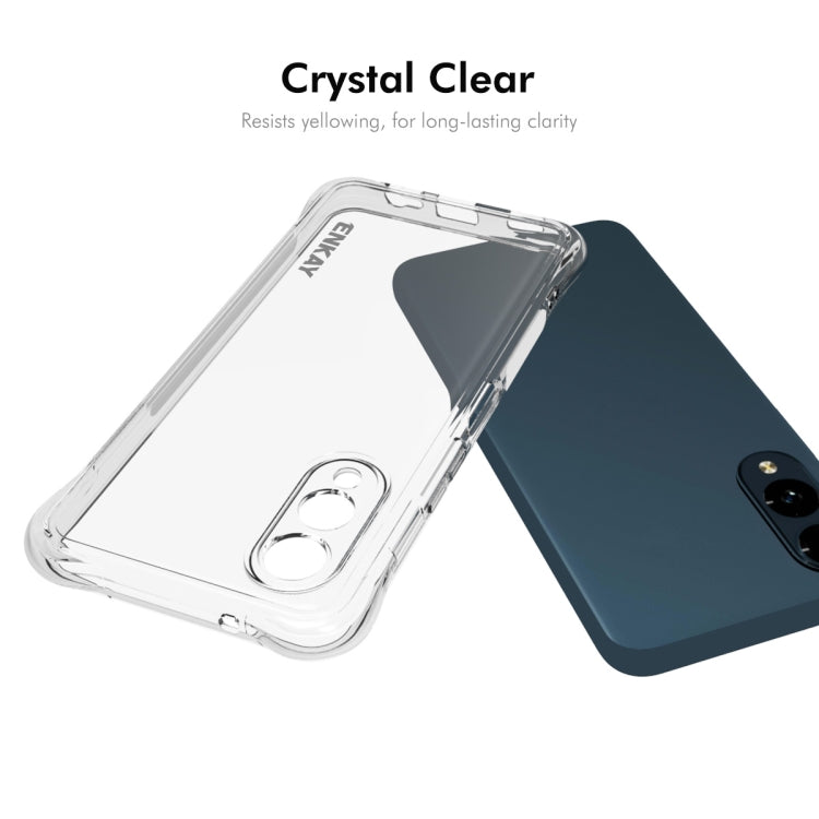 For Fujitsu Arrows We2 / F-52E ENKAY Clear TPU Shockproof Anti-slip Phone Case - More Brand by ENKAY | Online Shopping UK | buy2fix