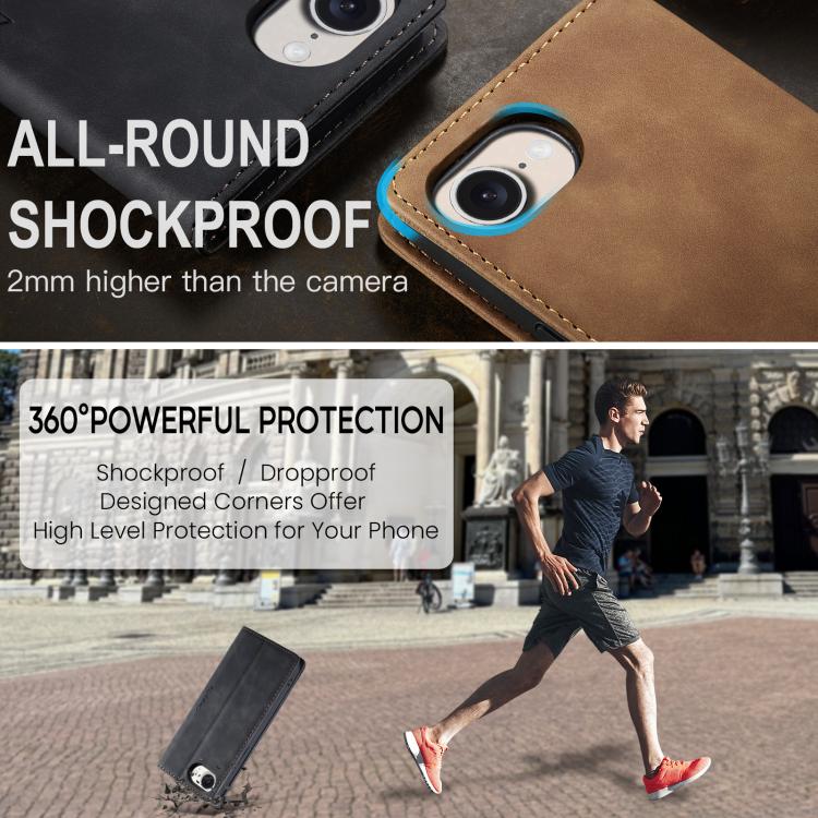 For iPhone 16e CaseMe 013 Multifunctional Horizontal Flip Leather Phone Case(Black) - iPhone 16e Cases by CaseMe | Online Shopping UK | buy2fix