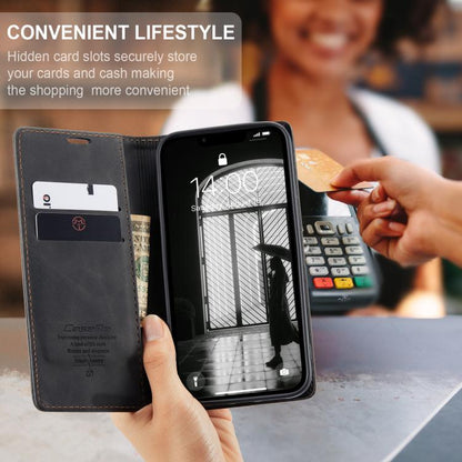 For iPhone 16e CaseMe 013 Multifunctional Horizontal Flip Leather Phone Case(Black) - iPhone 16e Cases by CaseMe | Online Shopping UK | buy2fix