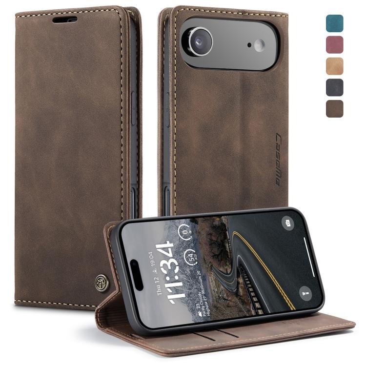 For iPhone Air CaseMe 013 Multifunctional Horizontal Flip Leather Phone Case(Coffee) - iPhone Air Cases by CaseMe | Online Shopping UK | buy2fix