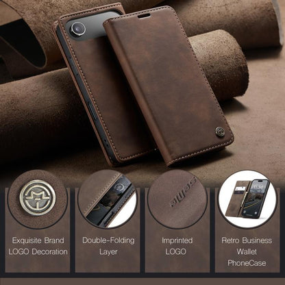 For iPhone Air CaseMe 013 Multifunctional Horizontal Flip Leather Phone Case(Coffee) - iPhone Air Cases by CaseMe | Online Shopping UK | buy2fix