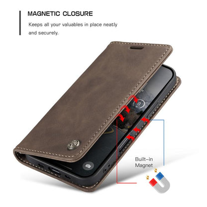For iPhone Air CaseMe 013 Multifunctional Horizontal Flip Leather Phone Case(Coffee) - iPhone Air Cases by CaseMe | Online Shopping UK | buy2fix