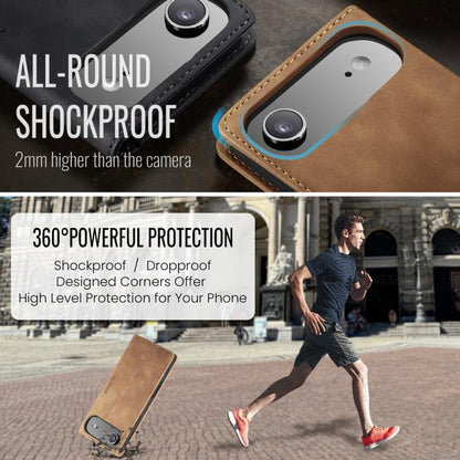 For iPhone Air CaseMe 013 Multifunctional Horizontal Flip Leather Phone Case(Brown) - iPhone Air Cases by CaseMe | Online Shopping UK | buy2fix
