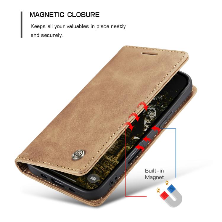 For iPhone Air CaseMe 013 Multifunctional Horizontal Flip Leather Phone Case(Brown) - iPhone Air Cases by CaseMe | Online Shopping UK | buy2fix