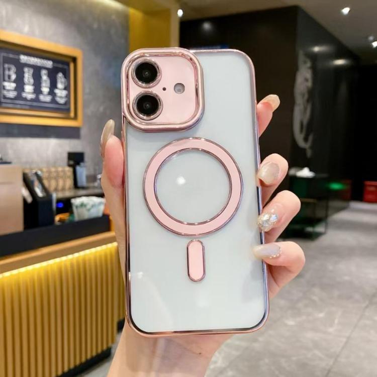 For iPhone 17 Imitation Original Magsafe TPU Phone Case(Pink) - iPhone 17 Cases by buy2fix | Online Shopping UK | buy2fix