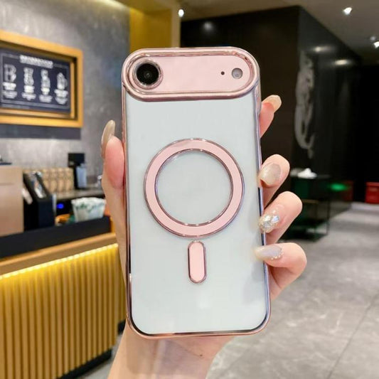 For iPhone Air Imitation Original Magsafe TPU Phone Case(Pink) - iPhone Air Cases by buy2fix | Online Shopping UK | buy2fix