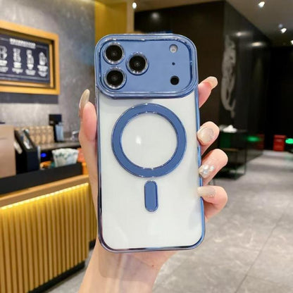 For iPhone 17 Pro Max Imitation Original Magsafe TPU Phone Case(Blue) - iPhone 17 Pro Max Cases by buy2fix | Online Shopping UK | buy2fix