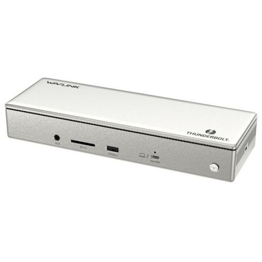 WAVLINK UTD41 PRO RJ45 / Audio / SD Card Reader 15-in-1 Thunderbolt 4 Docking Station, Plug:UK Plug by WAVLINK