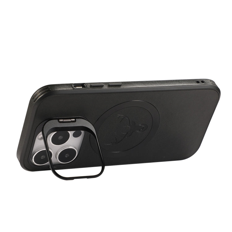 For iPhone 14 Pro Max Elk Lens Holder Magsafe Shockproof Phone Case(Green) by buy2fix