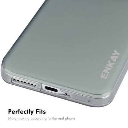 For Xiaomi 14 Pro ENKAY Hat-Prince Translucent Matte TPU Phone Case + 3D Hot Bending Film(White) - 14 Pro Cases by ENKAY | Online Shopping UK | buy2fix