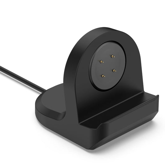 For Google Pixel Watch 3 41 / 45mm Smart Watch Silicone Charging Holder with Charging Cable(Black) by buy2fix