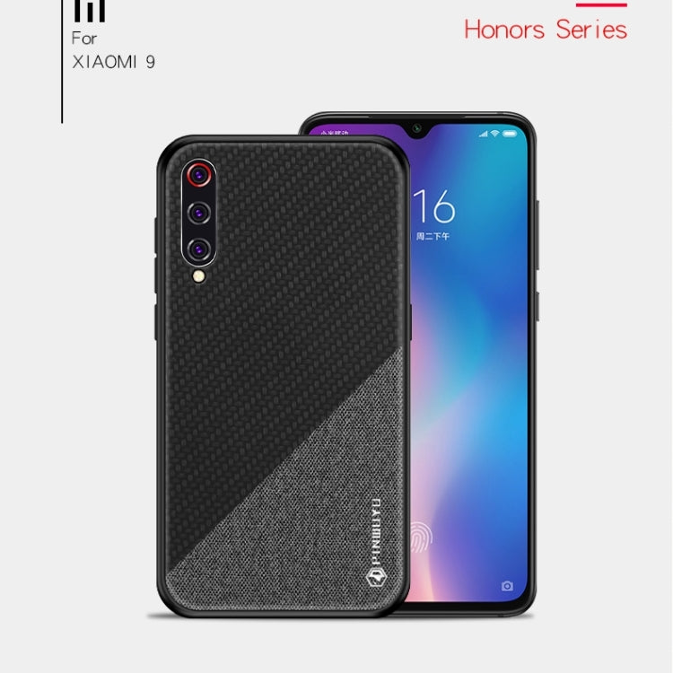 PINWUYO Honors Series Shockproof PC + TPU Protective Case for XIAOMI Mi 9(Black) - Xiaomi Cases by PINWUYO | Online Shopping UK | buy2fix