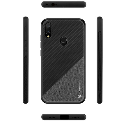 PINWUYO Honors Series Shockproof PC + TPU Protective Case for Xiaomi Redmi Note 7 / Note 7 Pro(Black) - Xiaomi Cases by PINWUYO | Online Shopping UK | buy2fix