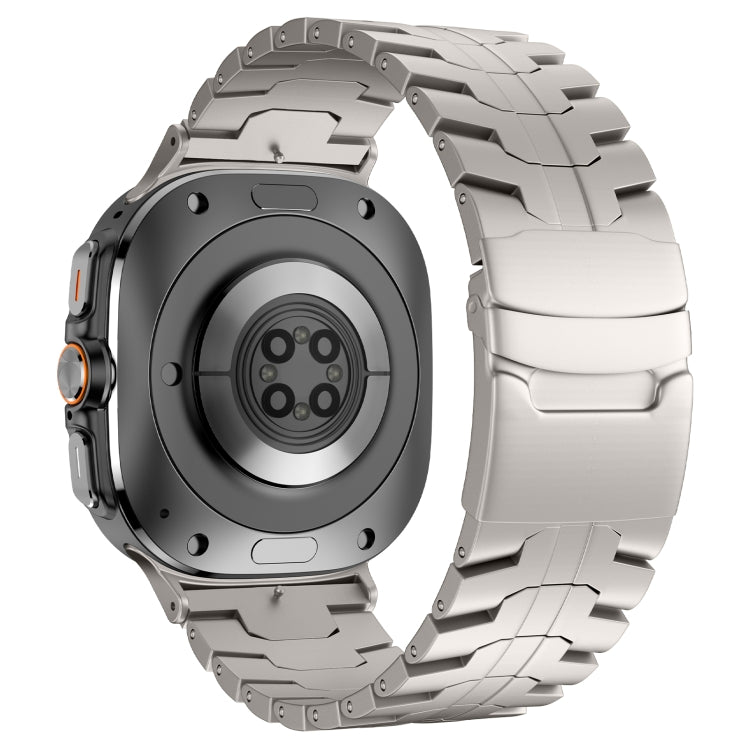 For Samsung Galaxy Watch Ultra 47mm Titanium Alloy Metal Watch Band(Titanium Color) - Watch Bands by buy2fix | Online Shopping UK | buy2fix