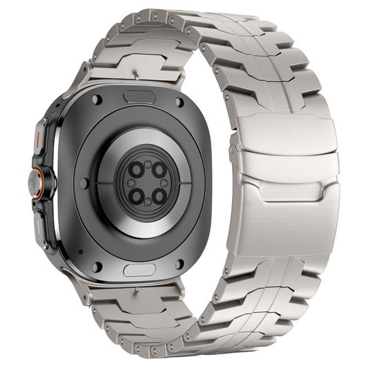 For Samsung Galaxy Watch Ultra 47mm Titanium Alloy Metal Watch Band(Titanium Color) - Watch Bands by buy2fix | Online Shopping UK | buy2fix