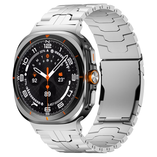 For Galaxy Watch Ultra2 2026 / 2025 / 1 2024 Titanium Alloy Metal Watch Band(Silver)