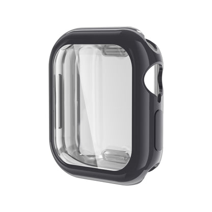 For Apple Watch Series 10 46mm Full Coverage TPU Electroplated Watch Case(Grey) - Watch Cases by buy2fix | Online Shopping UK | buy2fix