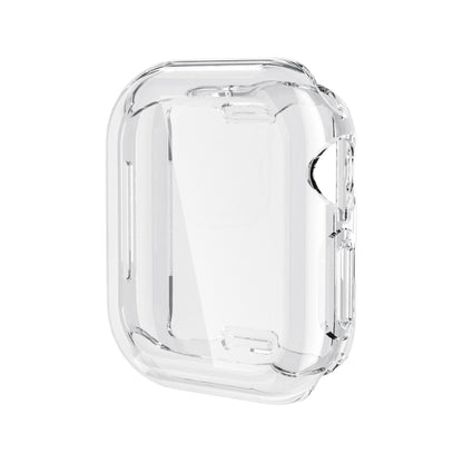 For Apple Watch Series 10 42mm Full Coverage TPU Electroplated Watch Case(Transparent) - Watch Cases by buy2fix | Online Shopping UK | buy2fix