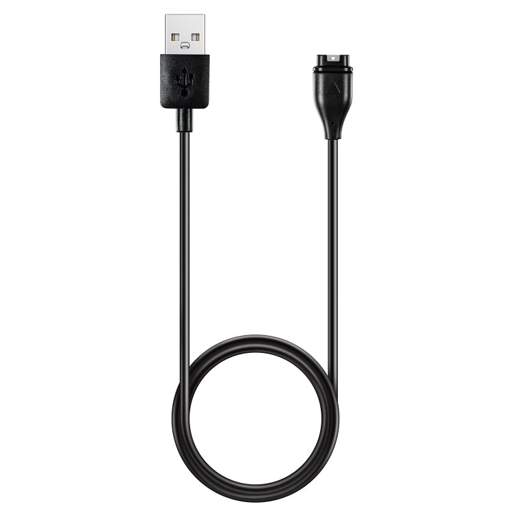 For Garmin Fenix 8 AMOLED / Vivoactive 6 USB Interface Smart Watch Charging Cable, Length: 1m(Black) - Charger by buy2fix | Online Shopping UK | buy2fix