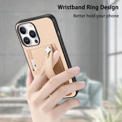 For iPhone 16 Wristband Kickstand Card Wallet Back Phone Case with Tool Knife(Black) by buy2fix