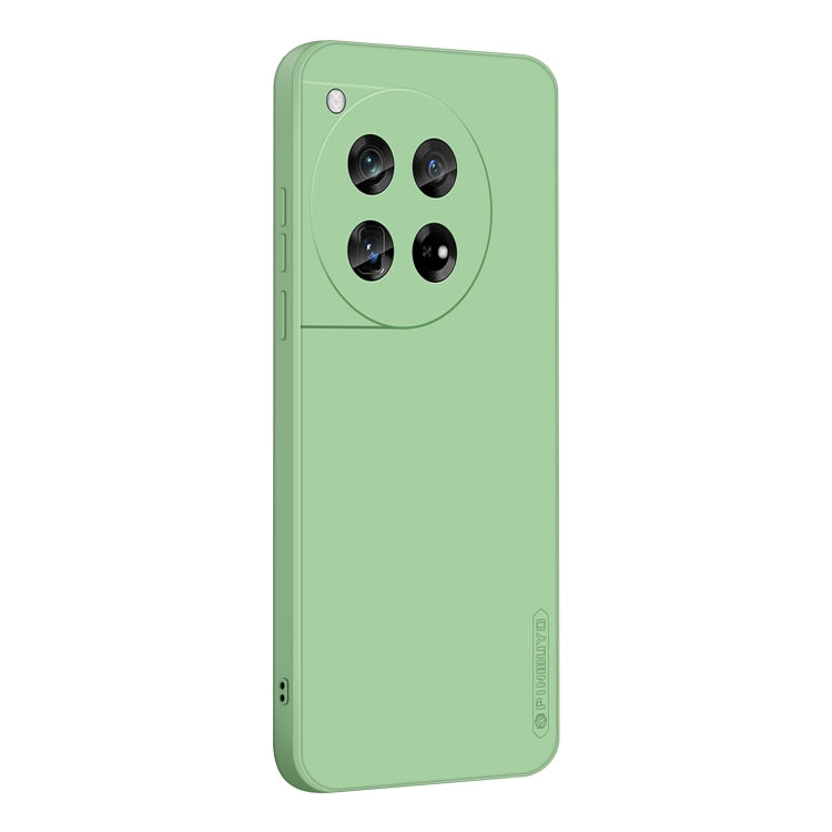 For OnePlus 12 PINWUYO Sense Series Liquid Silicone TPU Phone Case(Green) by PINWUYO