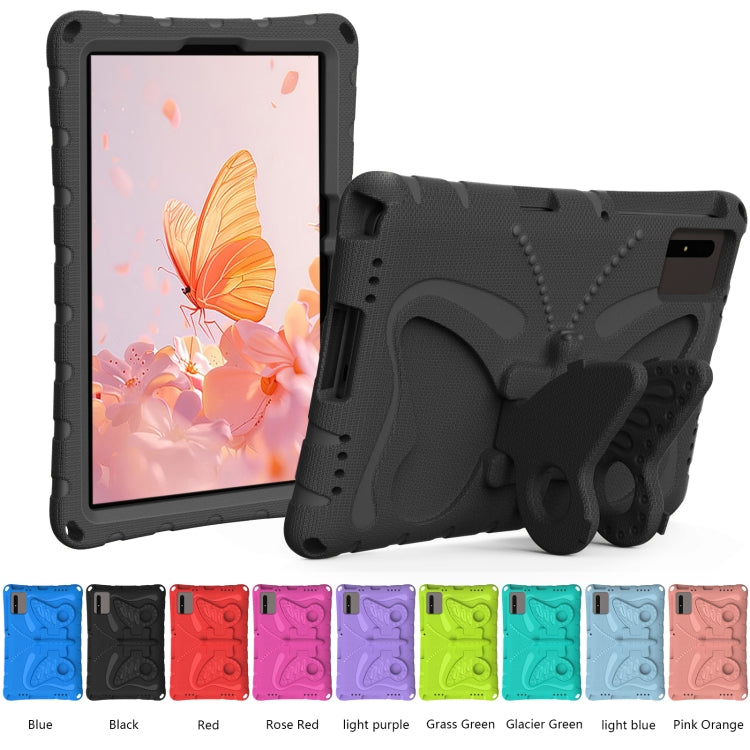 For Huawei MatePad SE 11 2024 Butterfly Bracket EVA Shockproof Tablet Case(Black) - Huawei by buy2fix | Online Shopping UK | buy2fix