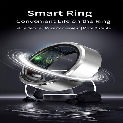 R5 SIZE 12 Smart Ring, Support Health Monitoring / Multiple Sports Modes(Gold) by buy2fix