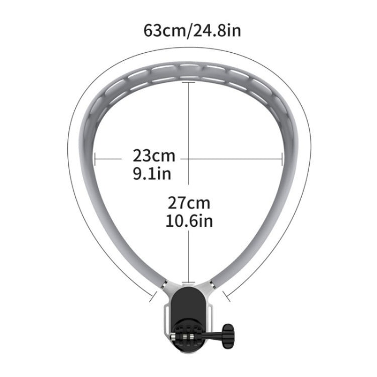 SX-P05 Magnetic Collar Phone Clamp Bracket POV View Mount(Pink) - Lazy Bracket by buy2fix | Online Shopping UK | buy2fix