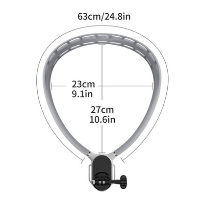 SX-P05 Magnetic Collar Phone Clamp Bracket POV View Mount(Pink) - Lazy Bracket by buy2fix | Online Shopping UK | buy2fix