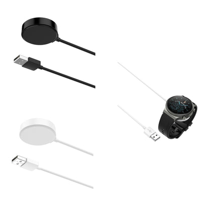 For Huawei Watch GT5 Pro 42mm USB Interface Integrated Smart Watch Charging Cable, Length: 1m(Black) - Charger by buy2fix | Online Shopping UK | buy2fix