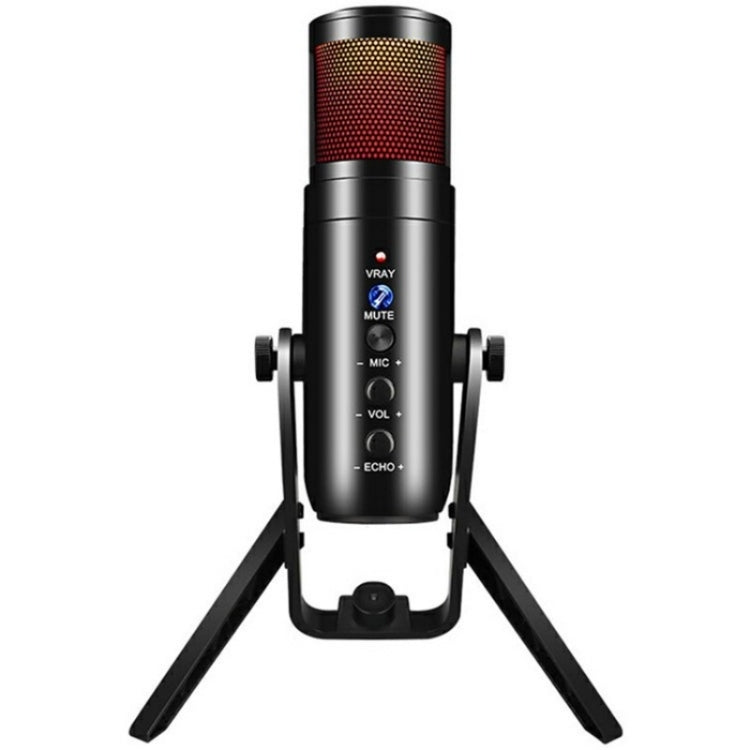 MU900 Max RGB Light E-Sports Gaming Condenser Microphone With Desktop Bracket - Microphone by buy2fix | Online Shopping UK | buy2fix