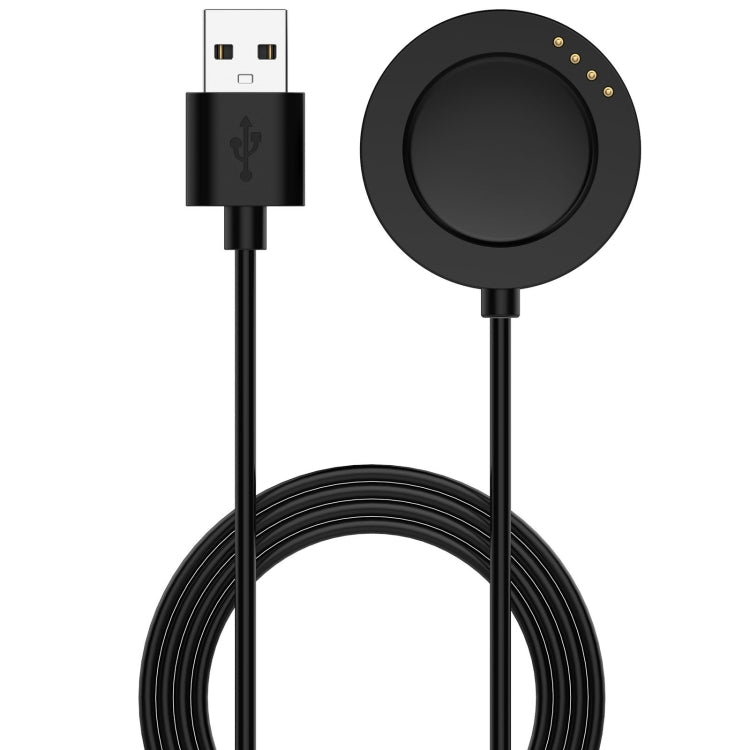 For Xiaomi Watch S4 Sport USB Interface Integrated Smart Watch Magnetic Charging Cable, Length: 1m(Black) - Charger by buy2fix | Online Shopping UK | buy2fix