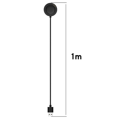For Xiaomi Watch S4 Sport USB Interface Integrated Smart Watch Magnetic Charging Cable, Length: 1m(Black) - Charger by buy2fix | Online Shopping UK | buy2fix
