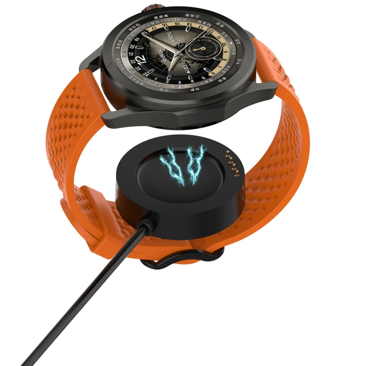 For Xiaomi Watch S4 Sport USB Interface Integrated Smart Watch Magnetic Charging Cable, Length: 1m(Black) - Charger by buy2fix | Online Shopping UK | buy2fix