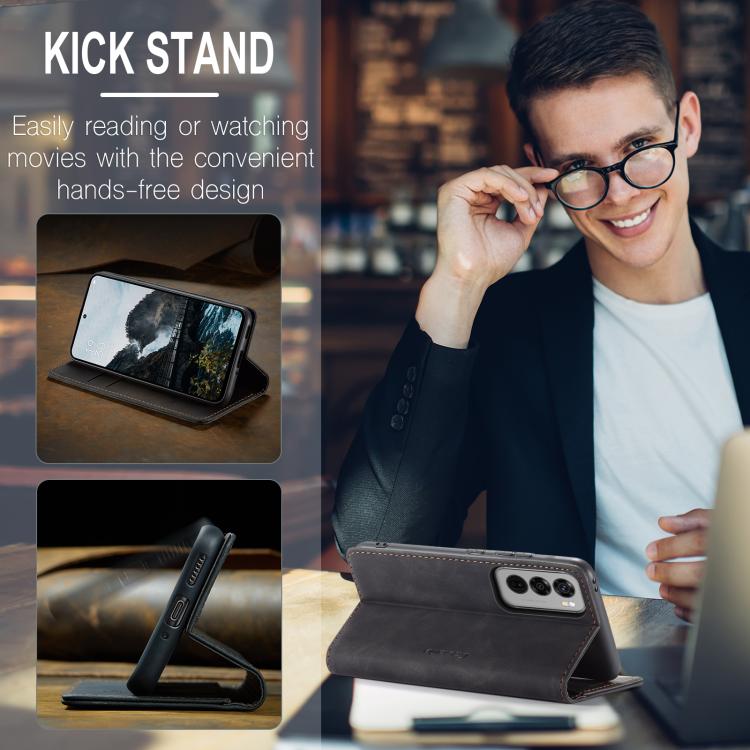 For OPPO Reno12 5G Global CaseMe 013 Multifunctional Horizontal Flip Leather Phone Case(Black) by CaseMe