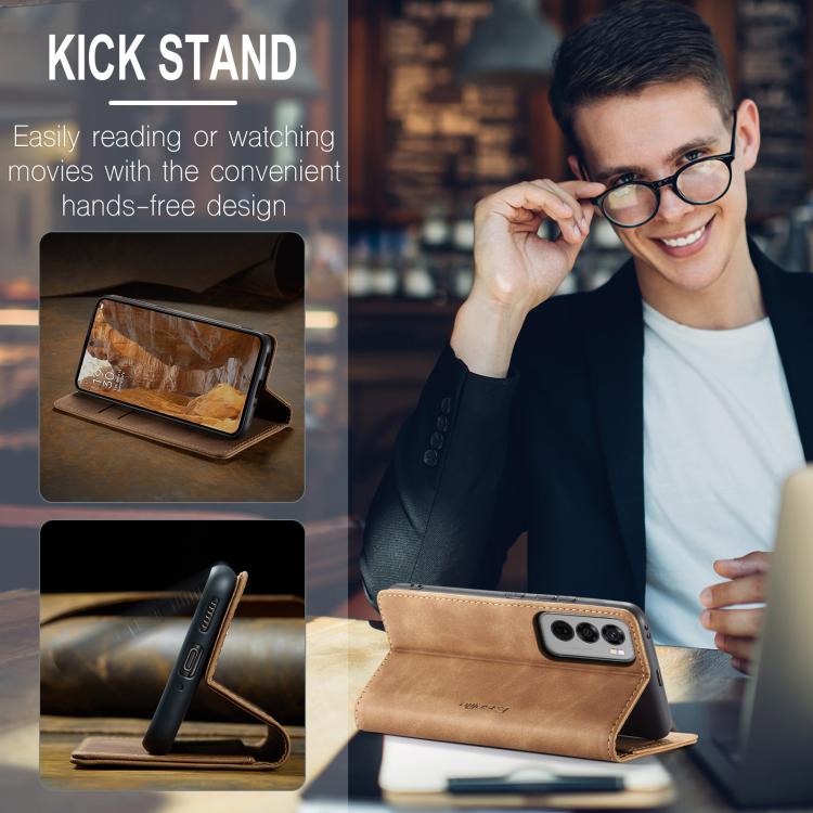 For OPPO Reno12 Pro 5G Global CaseMe 013 Multifunctional Horizontal Flip Leather Phone Case(Brown) by CaseMe