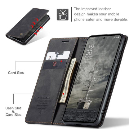 For OPPO Reno12 Pro 5G Global CaseMe 013 Multifunctional Horizontal Flip Leather Phone Case(Black) by CaseMe