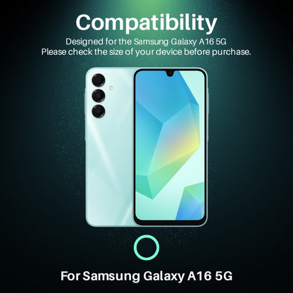 For Samsung Galaxy A16 5G NORTHJO Camera Lens Protector CD Metal Ring Tempered Glass Film(Green) - Galaxy Tempered Glass by NORTHJO | Online Shopping UK | buy2fix