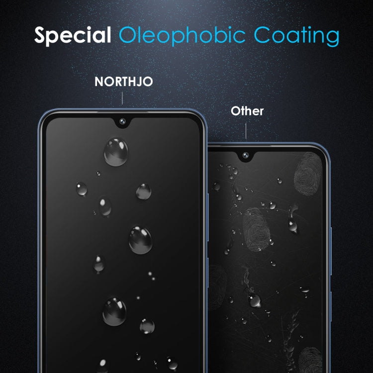 For Xiaomi Redmi 14C 4G / 14R 5G / A3 Pro 4G NORTHJO A++ Screen Full Glue Silk Printing Tempered Glass Film - 14C Tempered Glass by NORTHJO | Online Shopping UK | buy2fix
