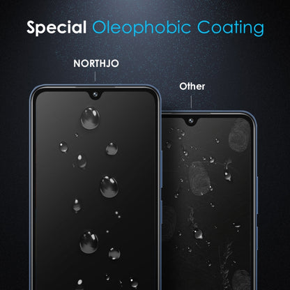 For Xiaomi Redmi 14C 4G / 14R 5G / A3 Pro 4G NORTHJO A++ Screen Full Glue Silk Printing Tempered Glass Film - 14C Tempered Glass by NORTHJO | Online Shopping UK | buy2fix