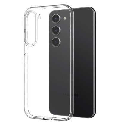 For Samsung Galaxy S23 5G NORTHJO TPU Case with Screen and Lens Film, Support Fingerprint Unlock(Transparent) - Galaxy S23 5G Cases by NORTHJO | Online Shopping UK | buy2fix