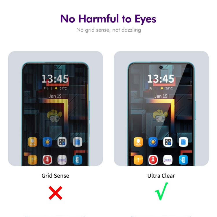 For Samsung Galaxy S24 FE 5G ENKAY Easy Install Anti-peeping Privacy Tempered Glass Film - Galaxy S24 FE 5G Tempered Glass by ENKAY | Online Shopping UK | buy2fix