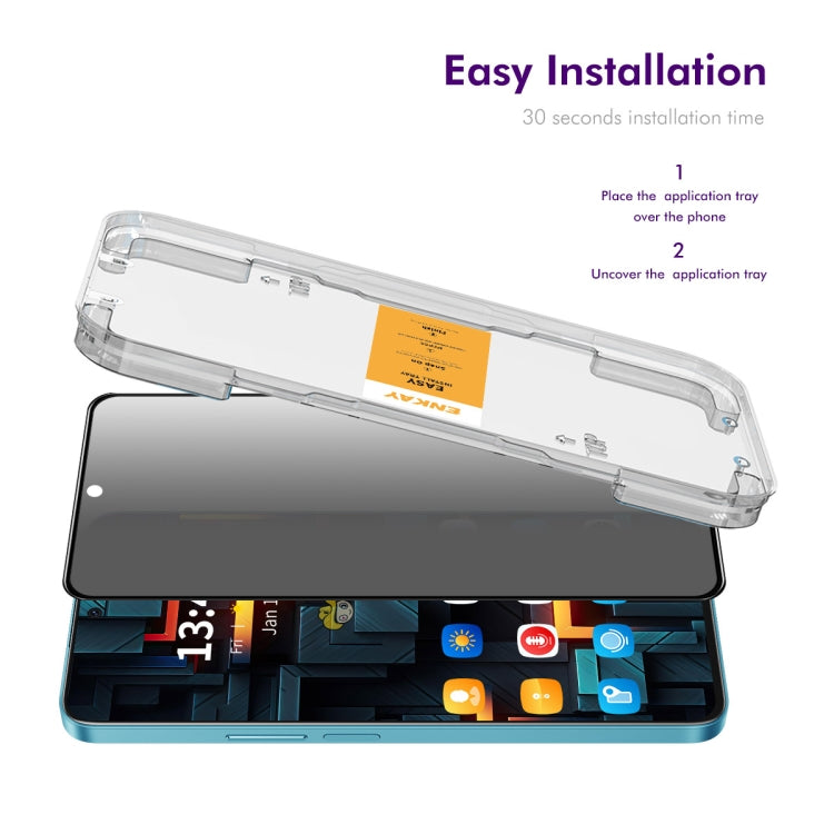 For Xiaomi 14T / 14T Pro ENKAY Easy Install Anti-peeping Privacy Tempered Glass Film -  by ENKAY | Online Shopping UK | buy2fix